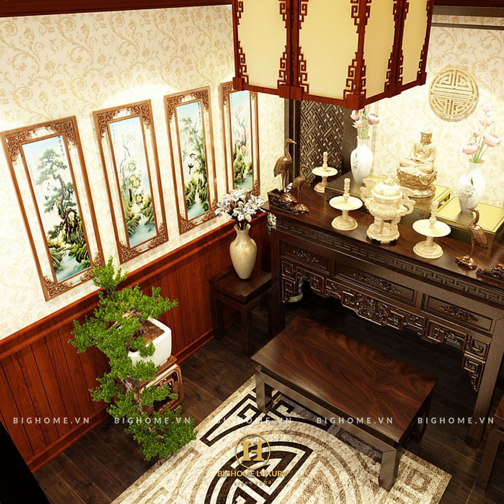 Thiết kế nội thất biệt thự tân cổ điển đẳng cấp nhà anh Hoàng tại Vinhomes Riverside